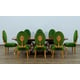 Thumbnail of Gold, Emerald, Ebony European Furniture 44697-DT-Set-9 Dining Room interior