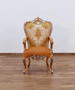 Dining Room  Brown, Silver, Ebony European Furniture image