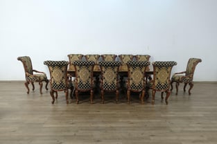 Dining Room  Brown, Gold, Black European Furniture image