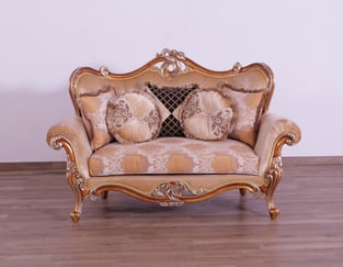 Buy Gold, Sand European Furniture Living Room 