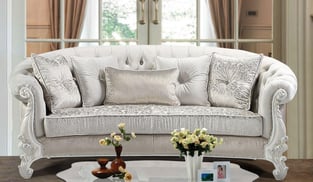 Living Room  Pearl White Cosmos Furniture image