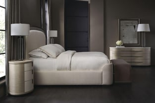 Light Gray Caracole CLA-422-122 Bedroom interior