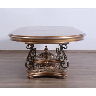 Order Bronze, Gold, Red, Ebony European Furniture 51955-DT-9PC-Red Dining Room now