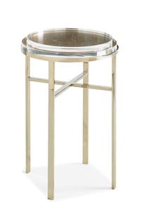 Accent Tables  Gold, Metal Caracole image