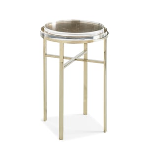 Accent Tables  Gold, Metal Caracole image