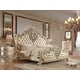 Victorian Champagne CAL King Bedroom Set 6 Pcs Traditional Homey Design HD-8022 