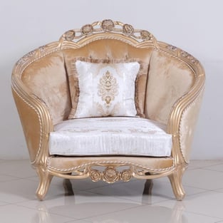 Buy now Champagne, Off-White, Copper European Furniture 45001-Set-4