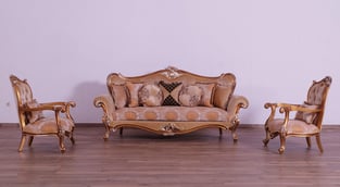 Living Room  Gold, Sand European Furniture image