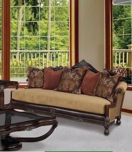 Living Room  Brown, Golden Brown, Walnut, Chestnut Benneti image