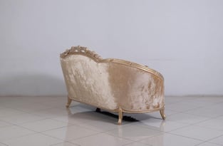 Buy Champagne, Off-White, Copper European Furniture Living Room 