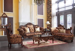 Order Burgundy, Caramel, Mocha, Gold, Coffee Homey Design  HD-66 Set-2 Living Room now