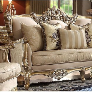 Gold, Metallic Homey Design  HD-04-2-PC Living Room interior