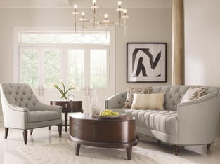 Living Room  Light Gray Caracole photo