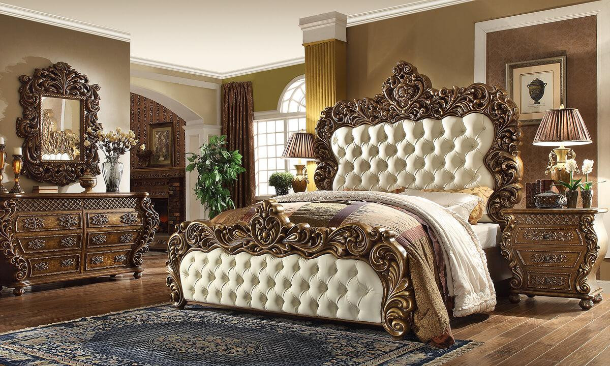 Brown king on sale bedroom sets