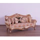 Luxury Sand & Gold Wood Trim AUGUSTUS Sofa Set 2 Pcs EUROPEAN FURNITURE Traditional