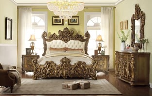 Bedroom  Beige, Gold Homey Design  photo