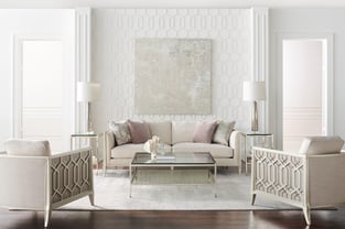 Buy Beige, Champagne Caracole Living Room 