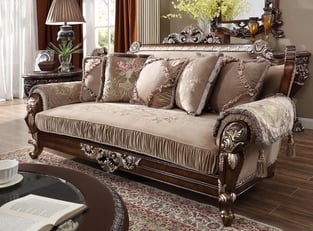 Living Room  Brown, Antique Silver Homey Design  image