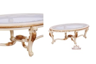 Accent Tables  Beige, Gold, Antique European Furniture photo