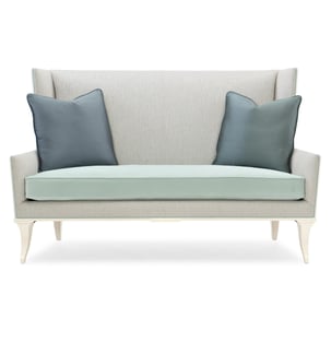 Light Gray, Light Blue Caracole UPH-419-081-A-Set-2 Living Room interior