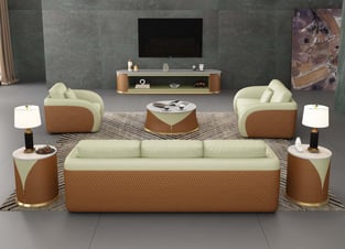 Living Room  Beige, Cognac European Furniture photo