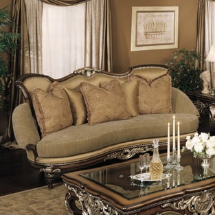 Silver, Golden Beige, Dark Brown, Tan Benneti Benetti's-Catalon-Set-4 Living Room interior