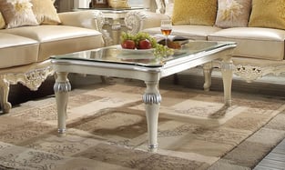 Accent Tables  Antique White Homey Design  image