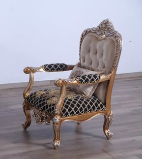 Order Gold, Sand, Black European Furniture 35552-Set-3 Living Room now