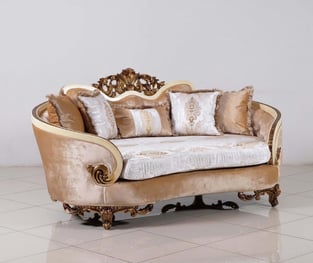 Order Beige, Gold, Antique European Furniture 36031-Set-2 Living Room now