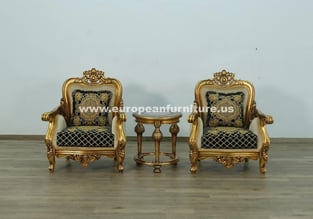 Order Bronze, Antique, Black European Furniture 30018-S-Set-3 Living Room now