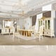 Thumbnail of White, Gold Homey Design  HD-BU1882-2PC Dining Room interior