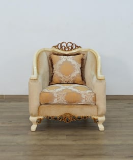 Buy now Beige, Gold, Antique European Furniture 45352-C-Set-2