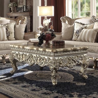 Living Room  Gold, Silver Homey Design  image