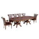 Luxury Antique Bronze & Ebony MAGGIOLINI Dining Table Set 11Pcs EUROPEAN FURNITURE 