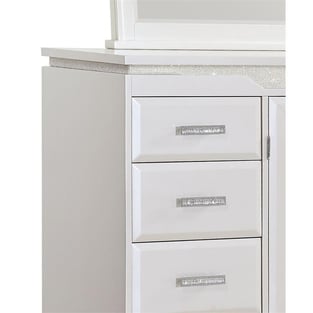 Order White Cosmos Furniture Chanel-K-Set-5 Bedroom now