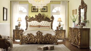 Bedroom  Beige, Gold Homey Design  image