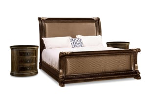 Order Brown, Cherry Homey Design  HD-80003-Q-Set-5 Bedroom now