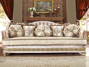 Buy Gold, Cherry, Tan Homey Design  Living Room 