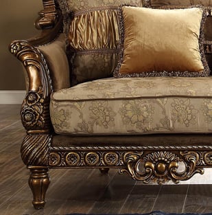 Buy now Gold Finish, Metallic Homey Design  HD-610-2PC