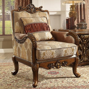 Gold, Antique, Metallic Homey Design  HD-1601-SSET3 Living Room interior