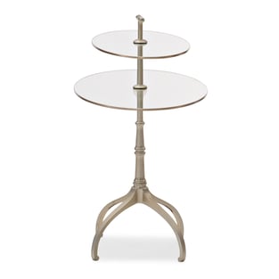 Buy Silver, Glass Caracole Accent Tables 