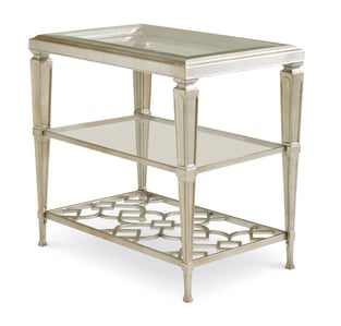 Buy Silver, Metal Caracole Accent Tables 