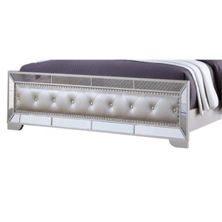 Order White Cosmos Furniture Gloria-Q-Bed Bedroom now