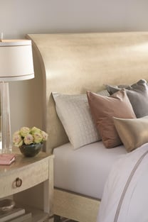 Golden Beige, Platinum Caracole CLA-418-101 Bedroom interior