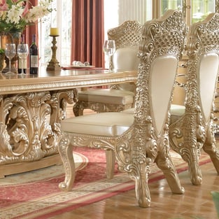 Antique Silver Homey Design  HD-S7012-2PC Dining Room interior