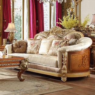 Buy Brown, Gold Homey Design  Living Room 