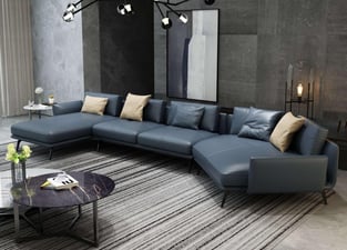 Living Room  Gray European Furniture photo