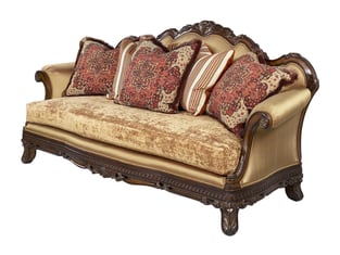 Buy now Golden Beige, Dark Brown Benneti Benetti's-Ornella-Sofa-Set-2