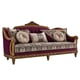 Thumbnail of Living Room  Burgundy, Gold Homey Design  image