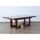 Dark Mocha Brazilian Rosewood GLAMOUR Dining Table Set 11Pcs EUROPEAN FURNITURE